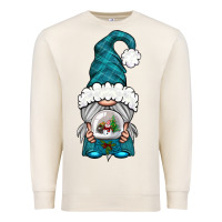 Sandshell winter gnome with snow globe Premium Sweatshirt - BundleAndBundleShop