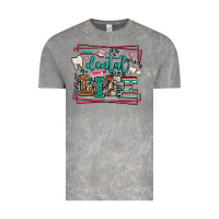 Cloud Rock Dental life leopard frame Vintage Tee - LillyAllenDesigns
