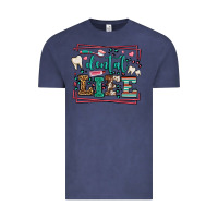 Vintage Denim Dental life leopard frame Vintage Tee - LillyAllenDesigns