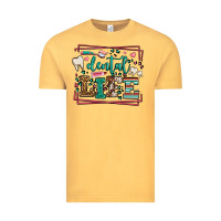 Vintage Mustard Dental life leopard frame Vintage Tee - LillyAllenDesigns