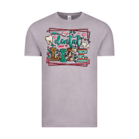 Vintage Zinc Dental life leopard frame Vintage Tee - LillyAllenDesigns