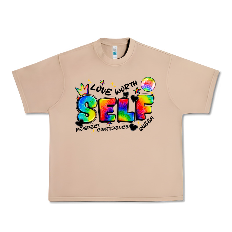 Self Love Tie Dye Urban Heavy Tee by Artiststas | Teevron