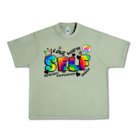 Oil Green self love tie dye Urban Heavy Tee - Artiststas