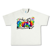 Pistachio self love tie dye Urban Heavy Tee - Artiststas