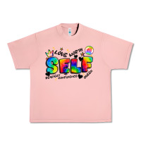 Salmon self love tie dye Urban Heavy Tee - Artiststas