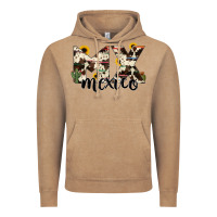 Vintage Coffee mexico state cowhide serape cactus Vintage Hoodie - RanaPortraitStore