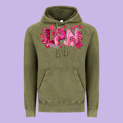 Lpn Breast Cancer Certified Nursing Assistant Vintage Hoodie Designed By Lillyallendesigns