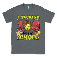 Charcoal Heather i tackled days of school softball Classic Tee - LillyAllenDesigns