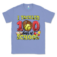 Colony Blue i tackled days of school softball Classic Tee - LillyAllenDesigns