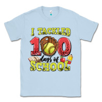 Dusty Blue i tackled days of school softball Classic Tee - LillyAllenDesigns