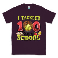 Plum i tackled days of school softball Classic Tee - LillyAllenDesigns