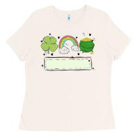 Bone st patrick's trio name patch Ladies Tee - MaliasSmallBusiness