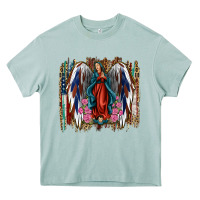 Arona Lady of Guadalupe 4th of july Heavy Core Tee - Jasminsmagicworld