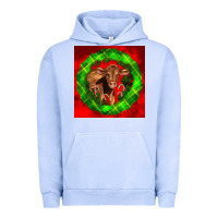 Pigment Grape Ice christmas red angus calf Urban Hoodie - LillyAllenDesigns