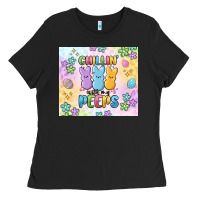 Chillin' With My Peeps Ladies Tee | Teevron