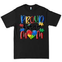 Black proud autism mom Premium Tee - MaliasSmallBusiness