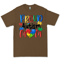 Cacao proud autism mom Premium Tee - MaliasSmallBusiness