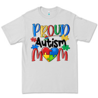 Dove Grey proud autism mom Premium Tee - MaliasSmallBusiness