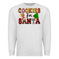 Oatmeal Heather cookies for santa Premium Sweatshirt - FaDigitalArtStudio