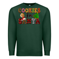 Sports Green cookies for santa Premium Sweatshirt - FaDigitalArtStudio