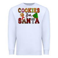 White cookies for santa Premium Sweatshirt - FaDigitalArtStudio