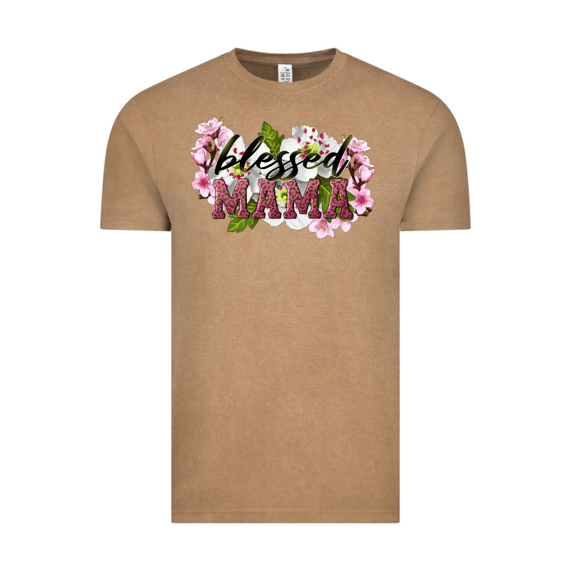 Blessed Mama Vintage Tee by LillyAllenDesigns | Teevron