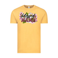 Vintage Mustard Blessed Mama Vintage Tee - LillyAllenDesigns