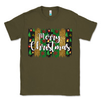Army Green merry christmas Classic Tee - JahusDesignShop