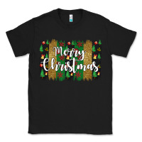 Black merry christmas Classic Tee - JahusDesignShop