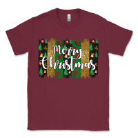 Burgundy merry christmas Classic Tee - JahusDesignShop