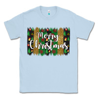 Dusty Blue merry christmas Classic Tee - JahusDesignShop