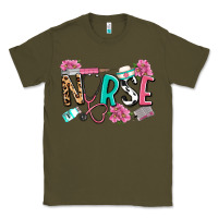 Army Green nurse Classic Tee - LillyAllenDesigns