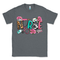 Charcoal Heather nurse Classic Tee - LillyAllenDesigns