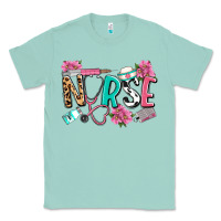 Seafoam nurse Classic Tee - LillyAllenDesigns