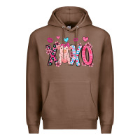 Chestnut xoxo pig olivia Premium Hoodie - OliviaCreatesArt
