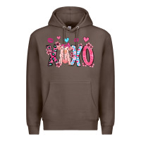 Coffee xoxo pig olivia Premium Hoodie - OliviaCreatesArt