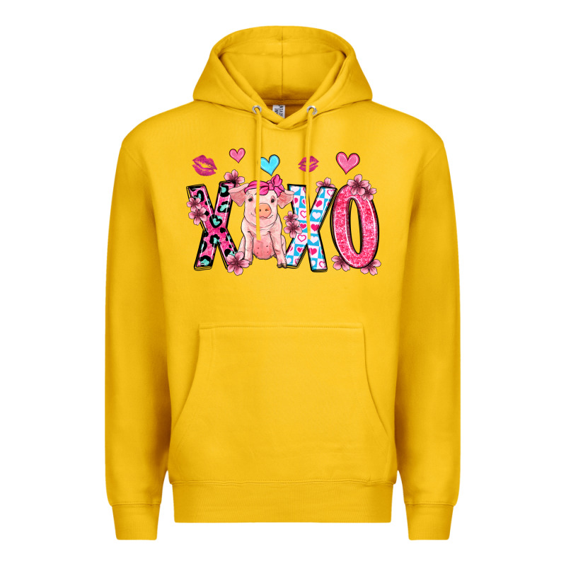 Xoxo Pig Olivia Premium Hoodie by OliviaCreatesArt | Teevron