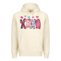 Sandshell xoxo pig olivia Premium Hoodie - OliviaCreatesArt