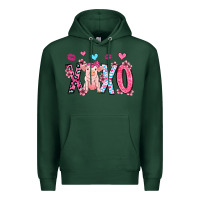 Sports Green xoxo pig olivia Premium Hoodie - OliviaCreatesArt