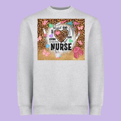 Nurrse Tumbler Tbs Heavyweight Sweatshirt Designed By Tumblerdesignbyshophia