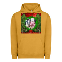 Pigment Peanut Butter christmas holstein Urban Hoodie - LillyAllenDesigns