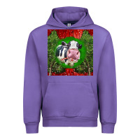 Tulip christmas holstein Urban Hoodie - LillyAllenDesigns