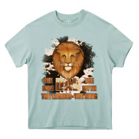 Arona Dad The Man Cowhide Background Heavy Core Tee - Jasminsmagicworld