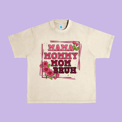 Mama Mommy Mom Bruh Urban Heavy Tee Designed By Artiststas
