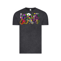 Vintage Black CNA Certified Nursing Assistant Mardi Gras Vintage Tee - LillyAllenDesigns