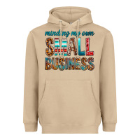 Mushroom Minding My Own Small Business Heavyweight Hoodie - BundleAndBundleShop