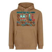 Toasted Coconut Minding My Own Small Business Heavyweight Hoodie - BundleAndBundleShop