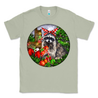 Matcha Christmas Raccoon Classic Tee - LillyAllenDesigns
