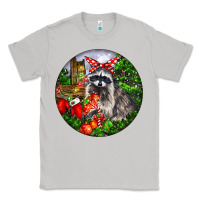 Moon Dust Christmas Raccoon Classic Tee - LillyAllenDesigns