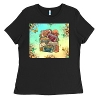 Country Cassette Tapes Ladies Tee | Teevron